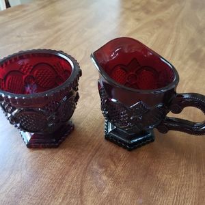 Avon Cape Cod Cream & Sugar set